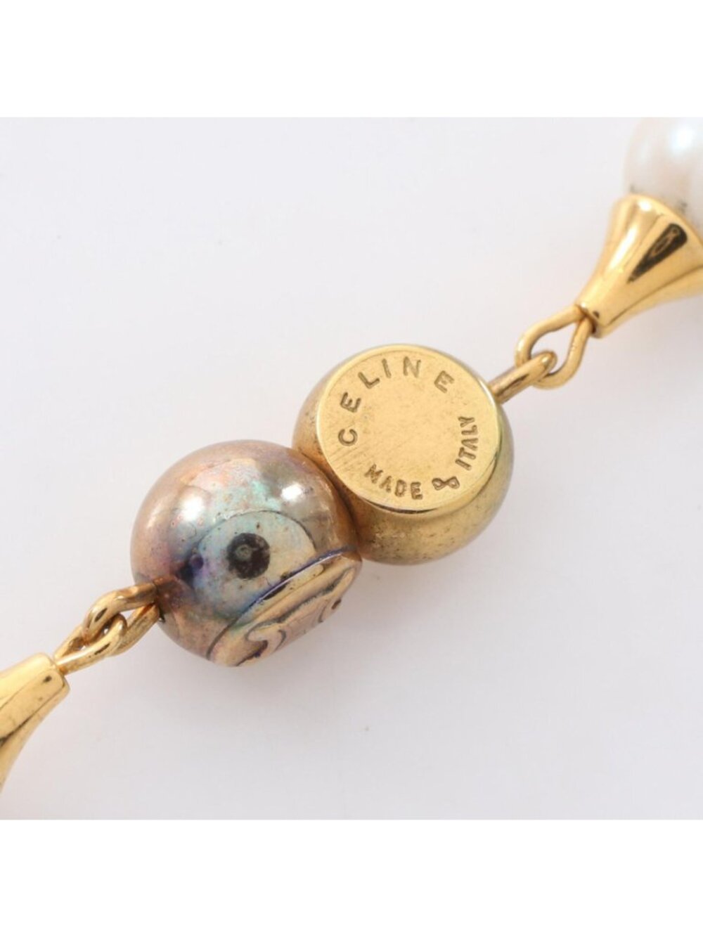 Celine Necklace Triomphe Gold - Picture 3 of 5